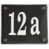 Huisnummer bord 'extra 2' 15x13 cm