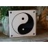 Emaille bordje  Yin Yang 